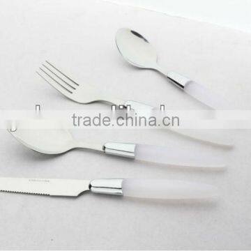 plastic handle spoon fork knife