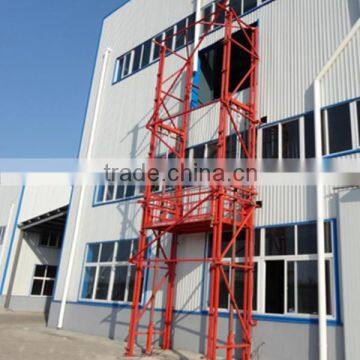 1000kg warehouse cargo elevator lift