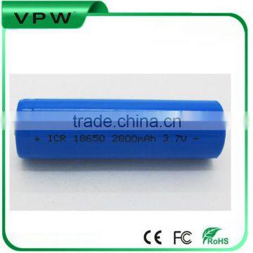 High end li ion polymer battery 3.7v 2800mah for strong light flashlight