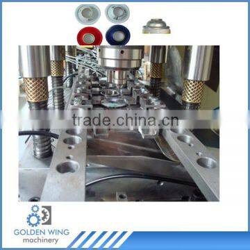 Spray Aerosol Tin Can Cone Top Lid Making WIth Progressive Dies Line