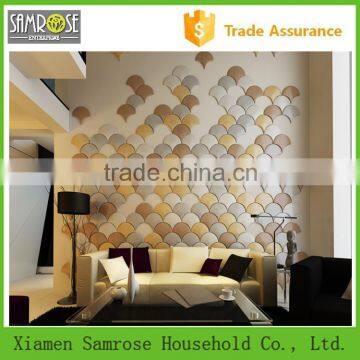 Amour china manufacturer fashion environmental decorative wholesale price 3d reading room wall panel