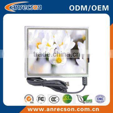 8" open frame lcd monitor with touchscreen for ATM, kiosk, transportation, automatic vending machine, POS, gaming machine, medic