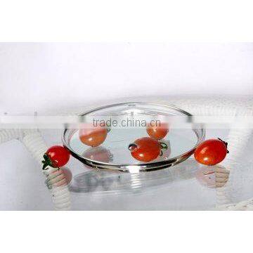 tempered glass lid