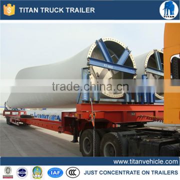 China Manufacture extendable low bed trailer for steel tube