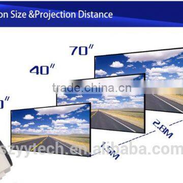 2016 Latest!!! UC30 Power Bank Supply Power 1080p Support hd Mini Office Projector photo-3