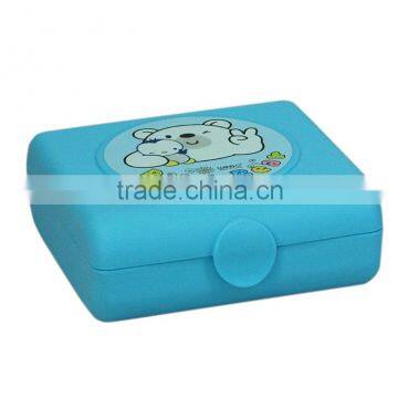 Square food storage container for kids