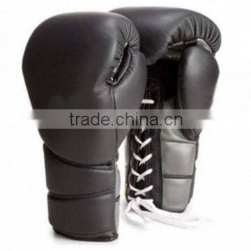 Laces Up Boxing Gloves