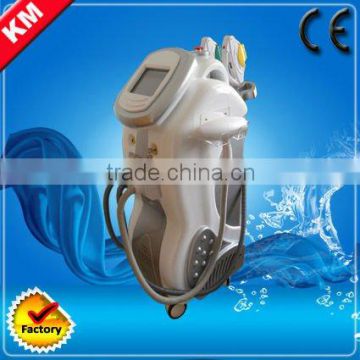 Hot Sale Multifunction 4 In 1 IPL+RF+E-light+nd Pain Free Yag Laser Skin Care Machine Lips Hair Removal