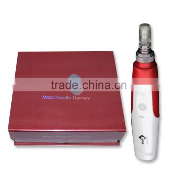 Auto adjutable Electric derma roller kits/ Korea skin roller with 12 needles -EL011