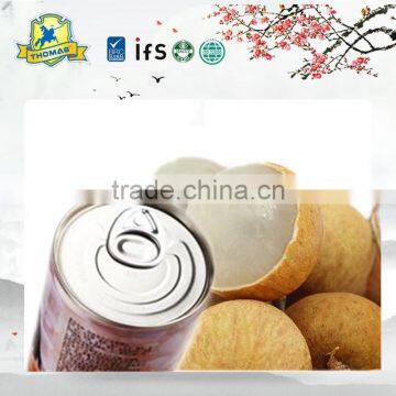 Factory price fresh china canned longan