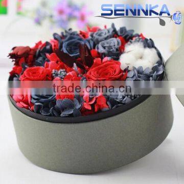 discount Preserved flower Gift Box fresh cut flowers red roses for sale