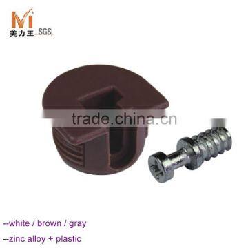 Furniture Hardware Plastic Shelf Support with Screw