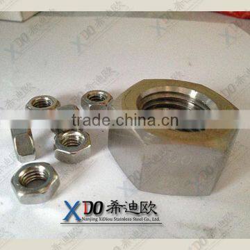 Alloy 601/2.4851 Alloy 625 / 2.4856 . Alloy600 / 2.4816 Din931 Hex Bolt & Nut