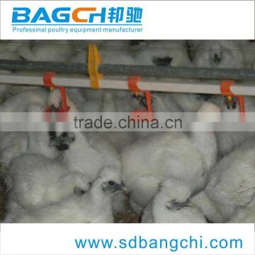 Nipple drinking system for broiler chicken house