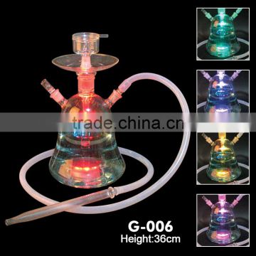 Glass Hookah Smoke Pipe Glass Hookah Led Light