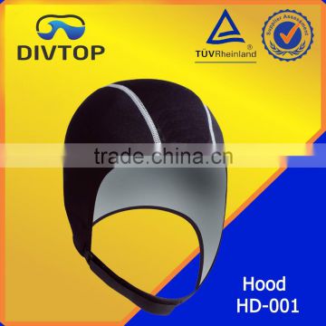 Helment with buckle diving hood with buckle