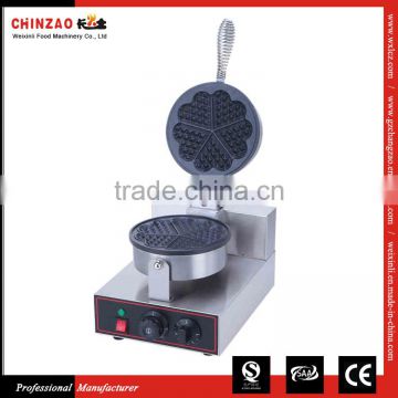 Single Head Heart Flower Shape Electric Waffle Machine