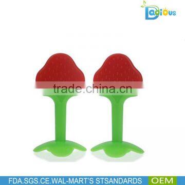 2017 Hot Sale BPA Free Food Grade Silicone Fruit Orange Baby Teether photo-5