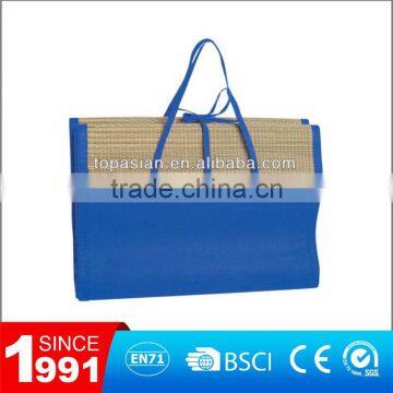 Foldable straw beach mat/ Woven straw mat floor mats/Natural straw mat