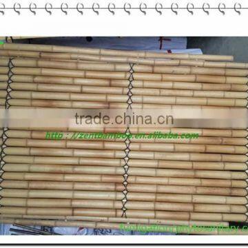 ZENT-23 Natural yellow rolling bamboo fence/bamboo panel