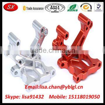 Customized CNC Alloy Front Bulkhead Racing Parts
