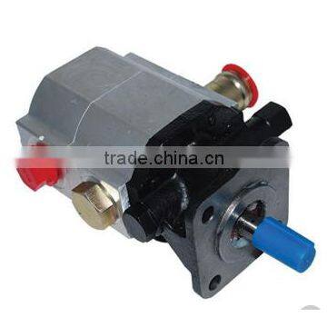 Double hydraulic gear pump for diesel log splitter