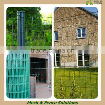 China factory prices PVC coated euro fence welded wire mesh