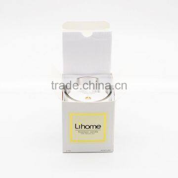 Customized 100% Natural Soy Wax Candle in Glass Jar , Scented Candle,natural Essence From France photo-5