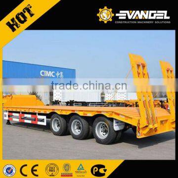 Heavy Duty Truck 70 Ton Low Flatbed Semi Trailer Low Bed Truck Trailer Trucks And Trailers photo-2