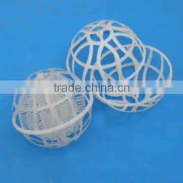 white plastic ball for filtering air,PP plastic hollow air filled balls for sale