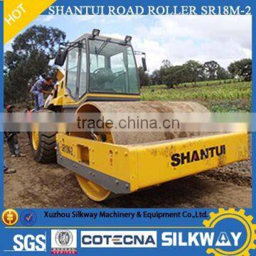 SHANTUI Road Construction Equipment 18 ton steel road roller SR18M for sale