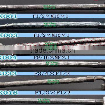 304# Stainless Steel Knitted Hose EPDM Model DK001 Plumbing Hose 10cm~200cm photo-6