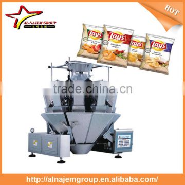 hot sale automatic balance packing machine combination weigher weighing machine