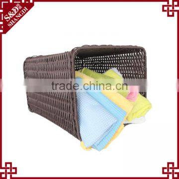 Good Quality Hand Woven Wholesale Supermarket Household Product Hotel Storage Laundry Basket