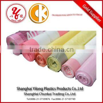 Custom Logo Printing Plastic Heavy Duty Trash Bag With Drawstring photo-3