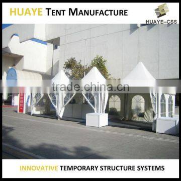 Popular Easy up Movable Outdoor Pagoda Tent for Events 10m Diameter Hexagonal Frame Tent photo-2