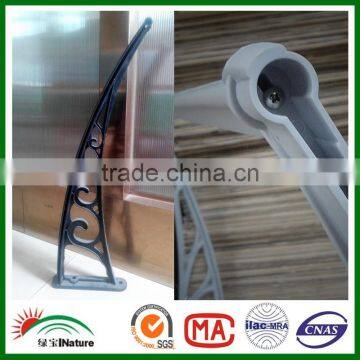 Polycarbonate Awning/Canopy of Door Window Awning With Pc Solid Sheet Balcony Canopy With pc Sun Panels photo-3