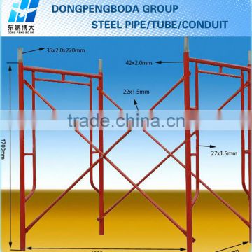 China exporter H frame scaffolding sale in alibaba in China