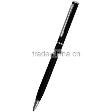 High Quality Personalized Black Metal Roller Pen Ballpoint Pen Custom Ball Pen Manufacture photo-4