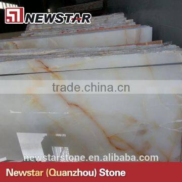 Newstar white onyx slabs price