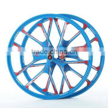 27.5 Inch Lightest Strongest Magnesium Alloy Bike Wheel /fixed Gear Type Hub Bike Wheel/light Weight Wheel/cheap Bike Wheel