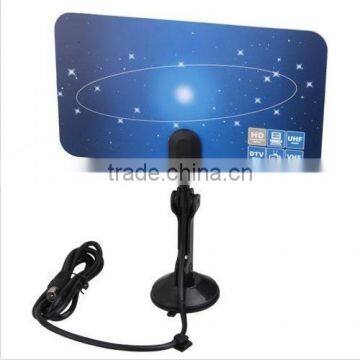 Mini Super Thin Digital Indoor TV Antenna VHF/UHF High Gain TV Antenna photo-3