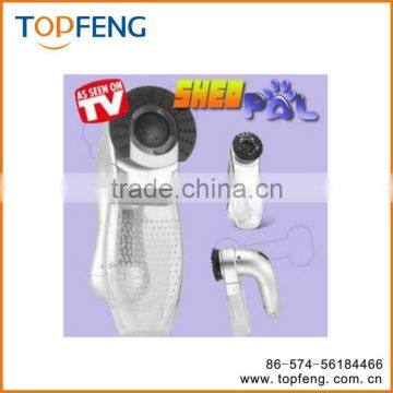 Pet Cleaning Brush Shed Pal/shed Pal As Seen on TV NEW/Shed Pal Pet Grooming System photo-4