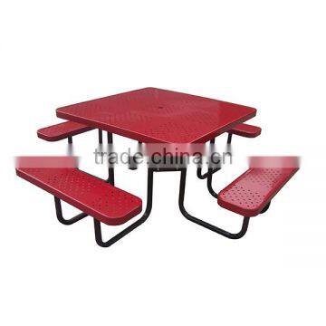 Arlau Steel Outdoor Furniture China,Outdoor Chairs And Tables,Picnic Table Benches photo-4