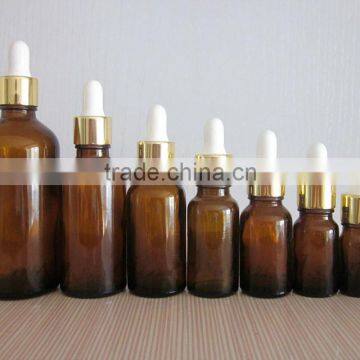 amber color 30ml bottle of perfume