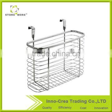 Store More Iron Wire Kitchen Storage Basket For Garbage Bags