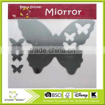 Acrylic Mirror Wall Sticker-Butterfly