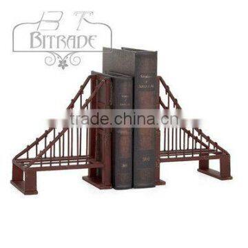 Metal book stopper