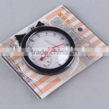 Double Scale Circular Plastic THERMOMETER photo-2