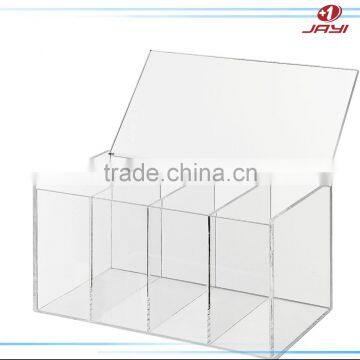 Factory Supply High Quality Handmade Custom Acrylic Clear Transparent Gift Box photo-3